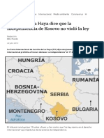 Independencia de Kosovo