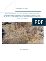 Informe Tecnico - Procesamiento GNSS - Predio San Carlos-Chilca