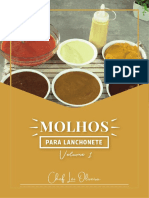 Ebook Molhos para Lanchonete - Vol 1 e 2