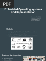 Embedded Operating System and Representation