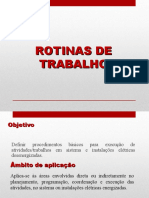 Aula 9. Rotinas de trabalho (1)