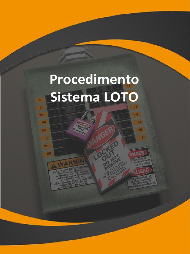 Procedimento Sistema Loto | PDF | Eletricidade | Máquinas