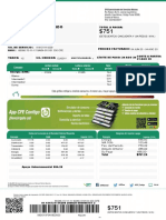 Arredondo A Fernando: Total $751.24