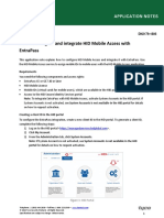 How Config Intg Hid Mobile Entrapass An LT en