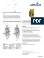 Hoerbiger Pilot Valves For Air Compressors Type ARC