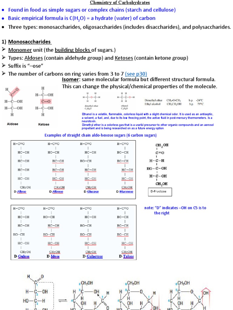 Day 5a Carbs Complete | PDF | Carbohydrates | Glucose