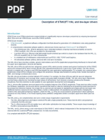 Um1905 Description of Stm32f7 Hal and Lowlayer Drivers Stmicroelectronics