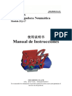 Manual de Instrucciones Pala Neumática ZQ-17