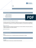 Formato Project Charter-Formato