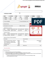 Spicejet-Itinerary