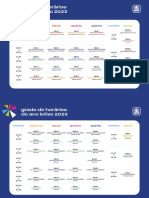 Escola de Frevo Horarios 2023