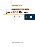 Manual JavaPOS LabelPrinter English V1.07