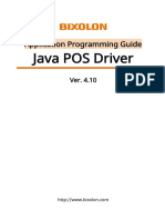 Manual JavaPOS POSPrinter English V4.10