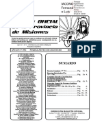 Boletín Oficial de Misiones Nº 15911