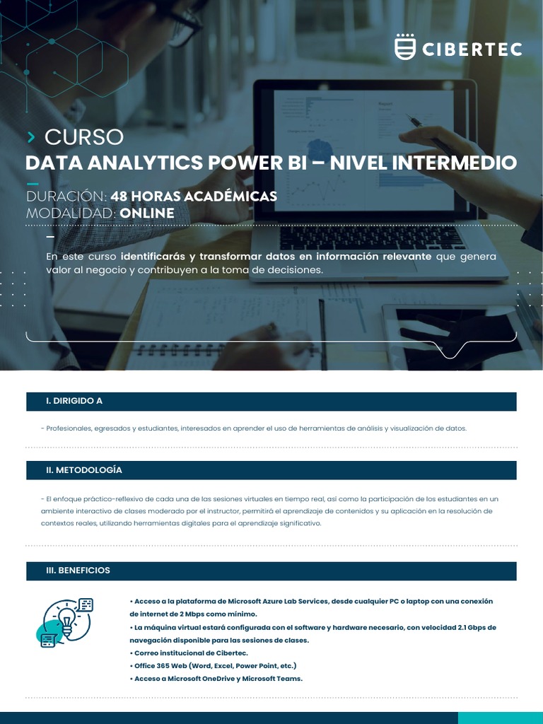 Curso Intermedio de Power BI en Cibertec | PDF | Microsoft | Microsoft ...