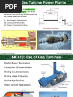 Gas Turbine Power Plant Overview | PDF | Gas Turbine | Power Station