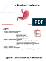Ulcerele Gastro-Duodenale - Rolul Asistentului Medical - DR - Cosma Catalin