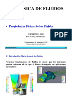 Mecánica de Fluidos - Unidad 1 - 1 2022