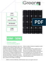 Fiche Technique Igreen 50W