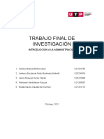 TRABAJO FINAL - Introuccion A La Administración