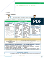 Sesiones de Aprendizaje - EDA I Semana 2 - Editora Quipus Perú