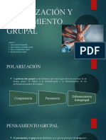 Polarización y Pensamiento Grupal