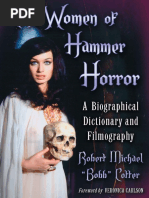 The Women of Hammer Horror A Biographical Dictionary and ...