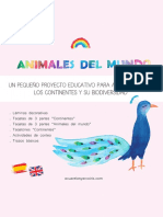 Animals of The World - Acuarelasyarcoiris