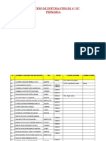 4.2. - Relación de Estudiantes 6to D 2023