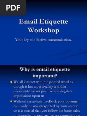 6437971 Email Writing Ettiquettes