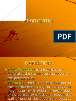 PERITONITIS