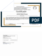 Certificado Do Ensino Fundamental