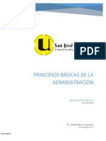 Principios Básicos de La Administración