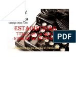 Estadisticas Titulo de Las Obras y Numero de Lectores Por Cada Obra - Al 07-07-2023