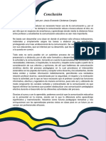 Conclusión - Portafolio CE