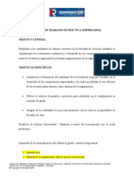 Sistematización de Trabajos de Práctica Empresarial