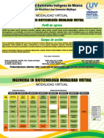 Volante Ingeniería en Biotecnología