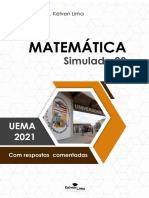 04 - Simulado - 03 de Matematica UEMA 2021