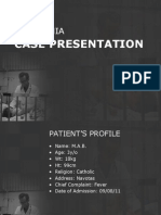 Pneumonia: Case Presentation