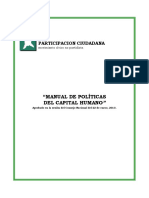 Manual de Politicas Del Capital Humano