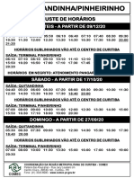 g11 Quitandinha Pinheirinho Horario Du 0912 Sab e Dom 17102020 e 270920