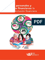 Finanzas Personales y Productos Financieros La Ruta A La Inclusión Financiera