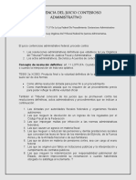 Procedencia Del Juicio Contecioso