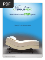 Tempur Advanced Ergo Owner Manual 1