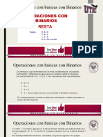 Operaciones Con Numeros Binarios-Resta