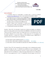 10 - Questionário Cálculos