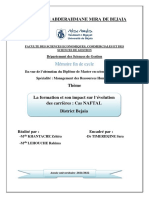 La Formation Et Son Impact Sur L'évolution Des Carriéres