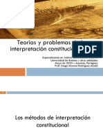 Metodos de Interpretacion Constitucional