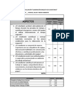 Criterios Coevaluación Maqueta Ecosistemas