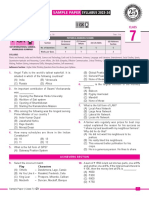 Igko Sample Paper Class-7